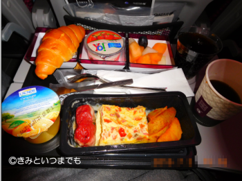 カタール航空,機内食,旅行記