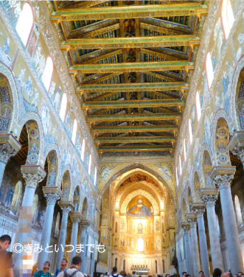 イタリア旅行記,モンレアーレ大聖堂,世界遺産